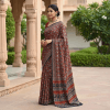 modal ajrakh saree premium f
