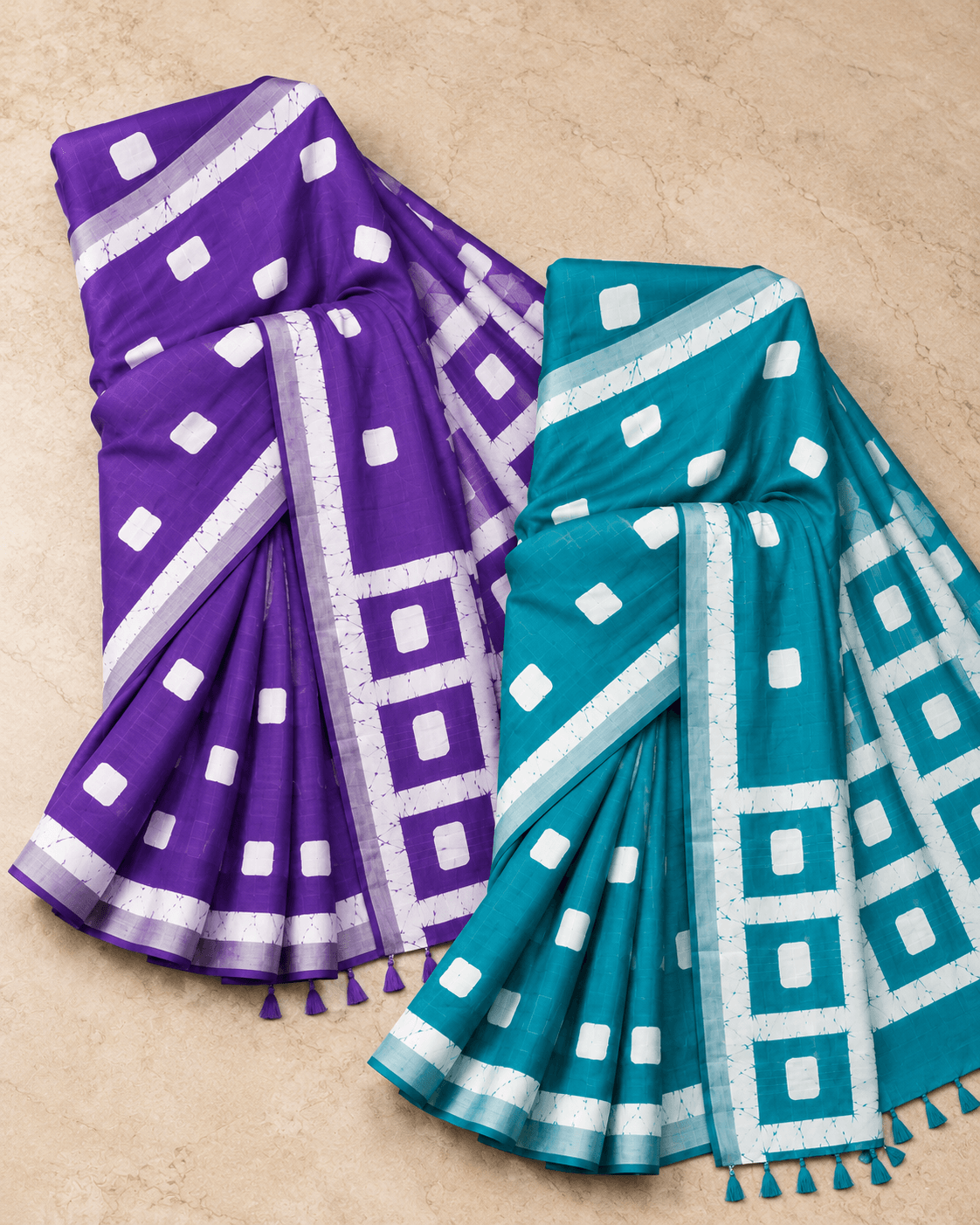 teal duo flat